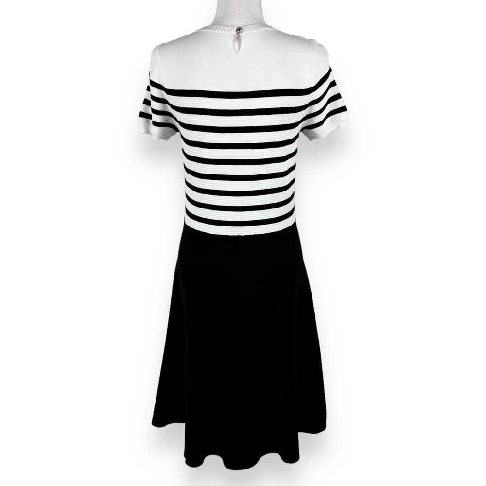 Talbots Women's Color Block Stripe Fit & Flare Dr… - image 6